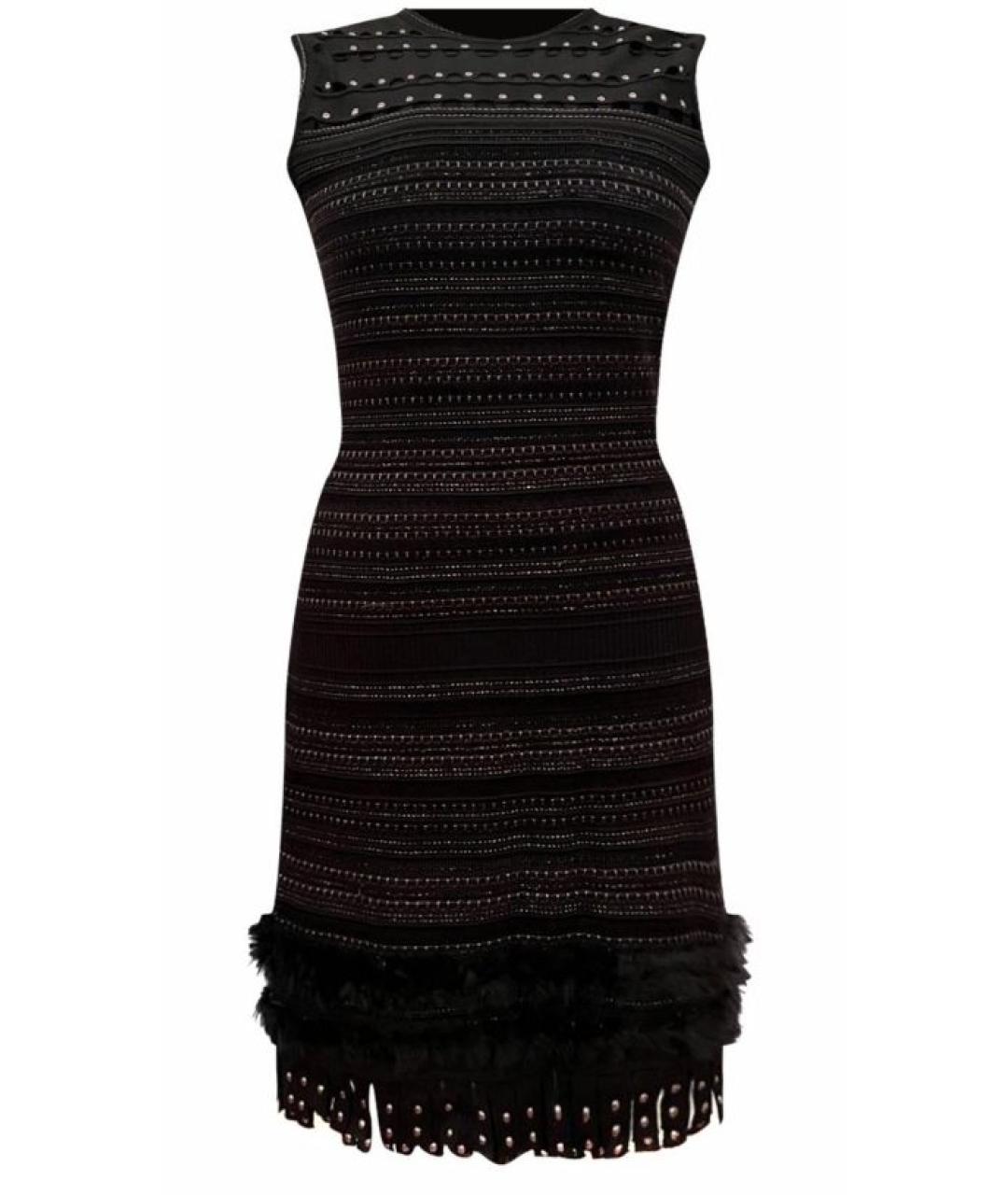 ROBERTO CAVALLI Черное коктейльное платье, фото 1