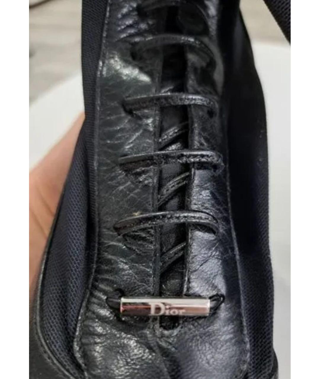 CHRISTIAN DIOR Черные сапоги, фото 8