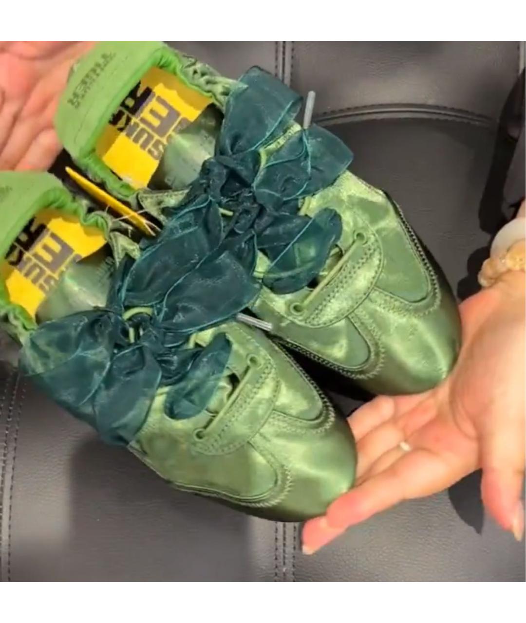 ONITSUKA TIGER Зеленые кеды, фото 8