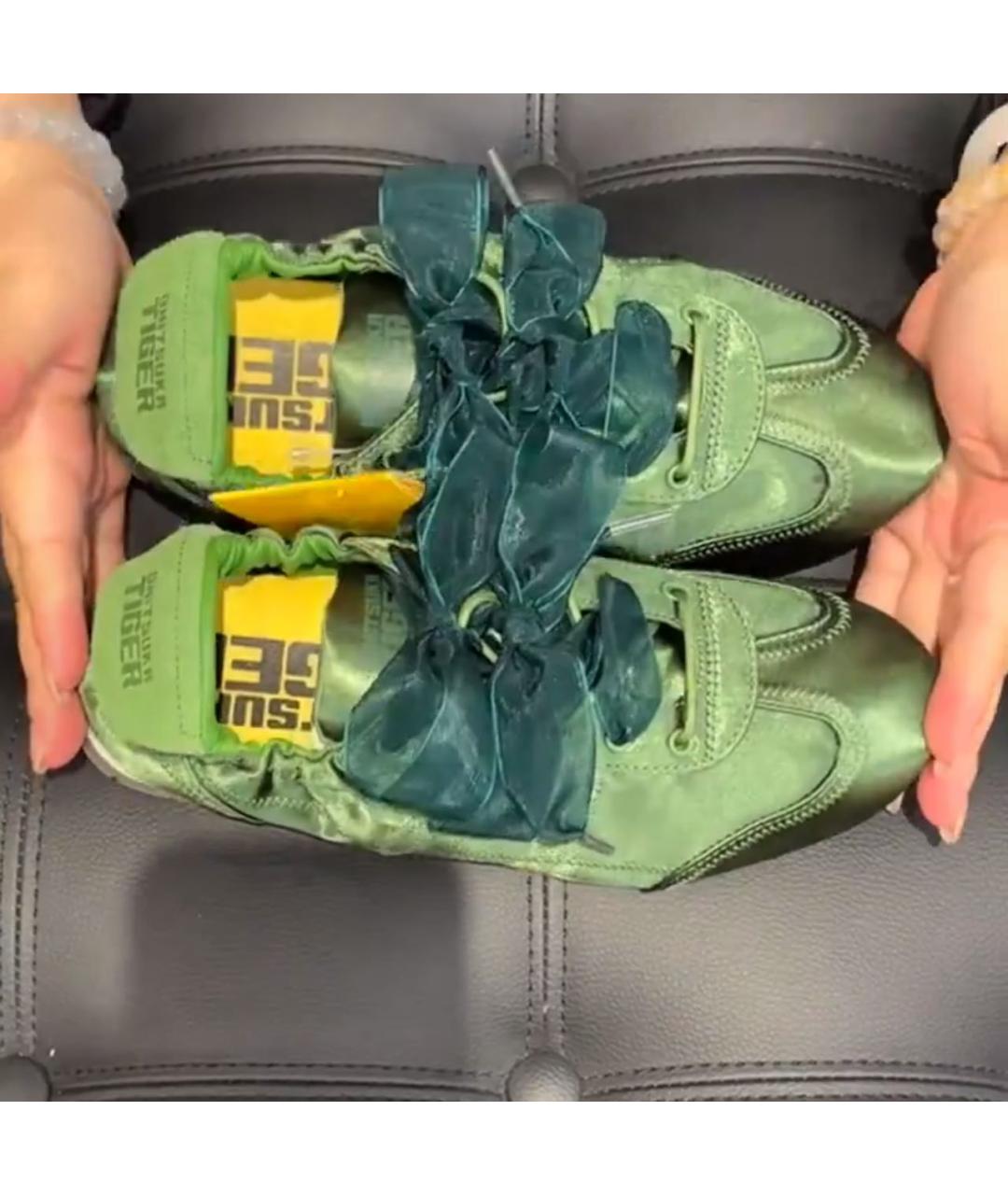 ONITSUKA TIGER Зеленые кеды, фото 7