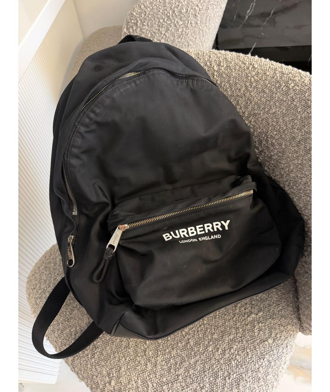 BURBERRY Черный рюкзак, фото 6