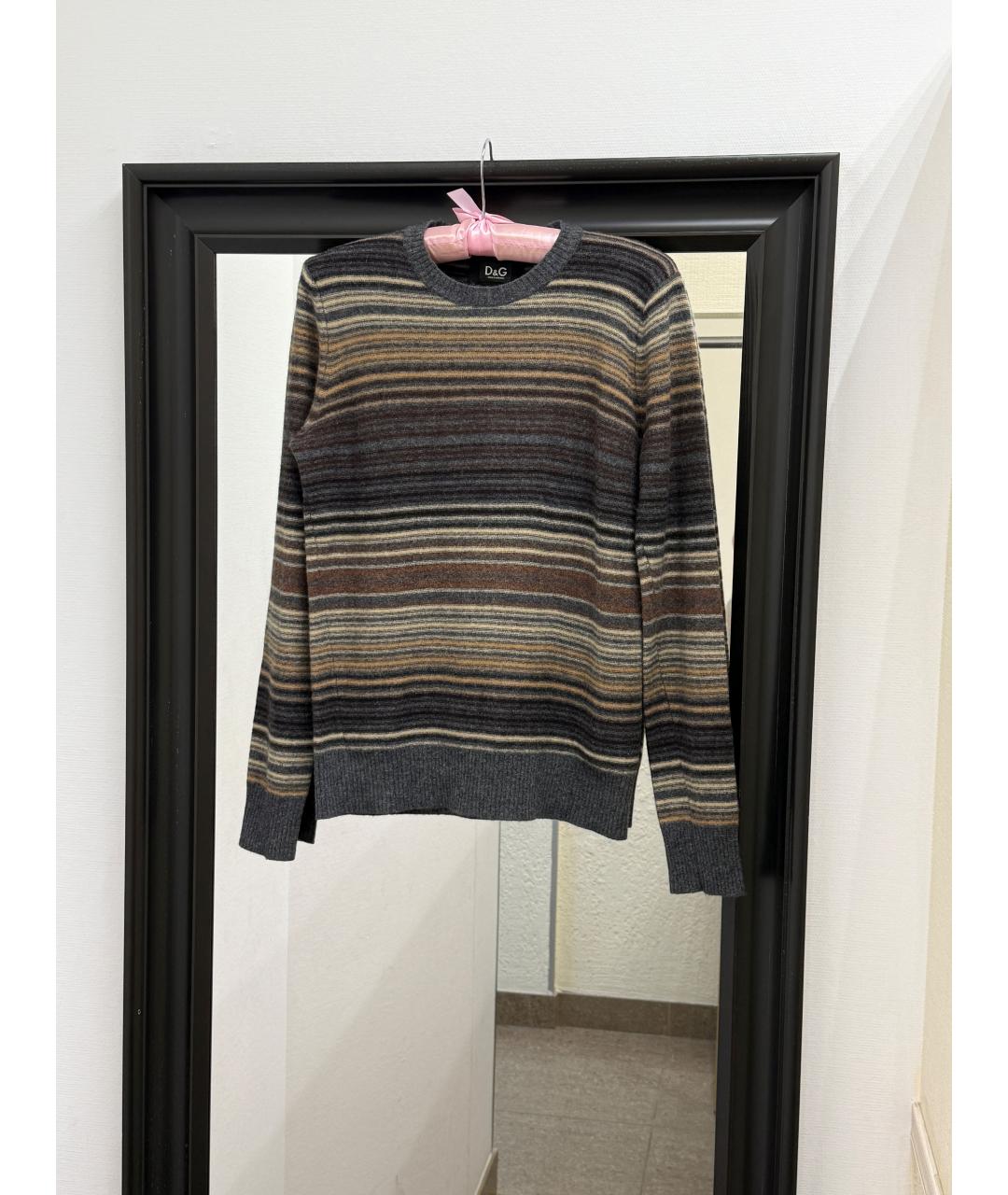 DOLCE&GABBANA Мульти шерстяной джемпер / свитер, фото 7