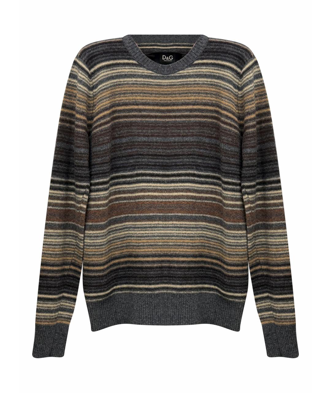 DOLCE&GABBANA Мульти шерстяной джемпер / свитер, фото 1