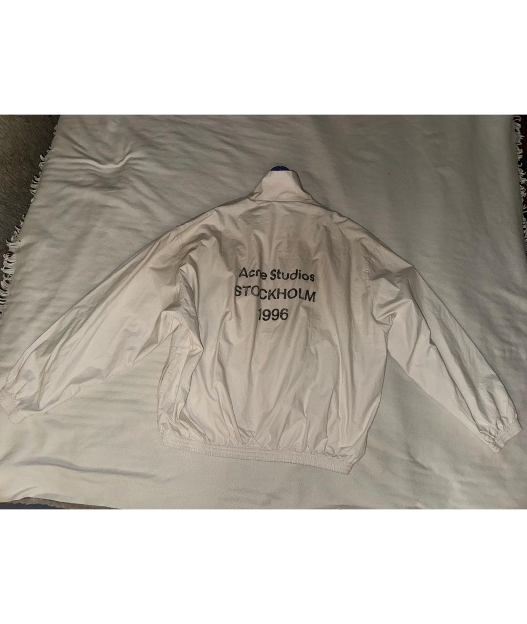 ACNE STUDIOS Белая хлопковая куртка, фото 2