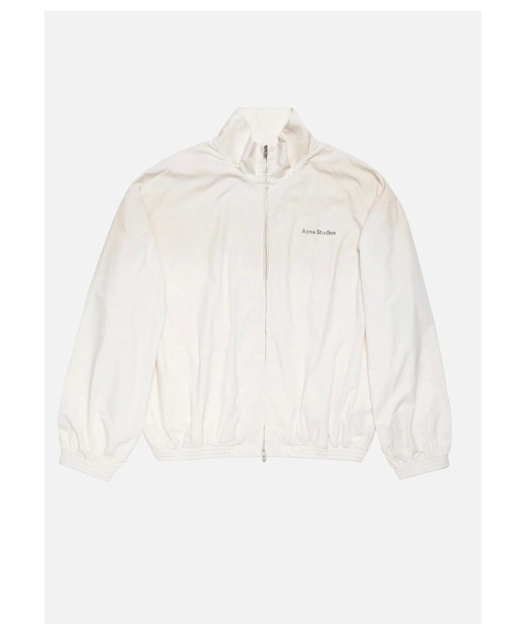 ACNE STUDIOS Белая хлопковая куртка, фото 5