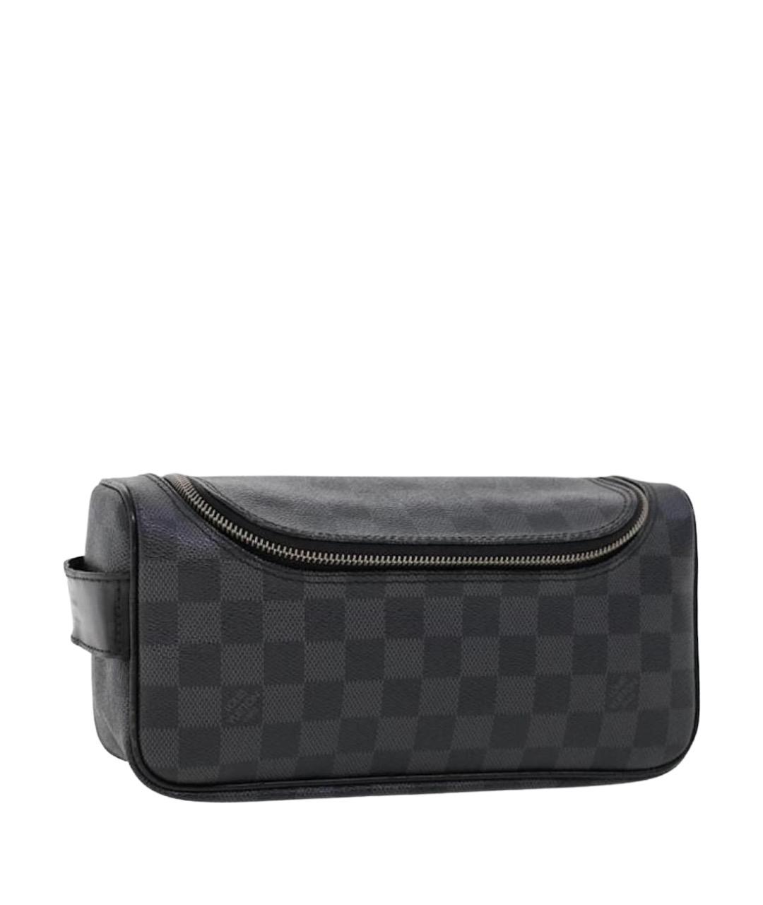 LOUIS VUITTON Черная барсетка, фото 1