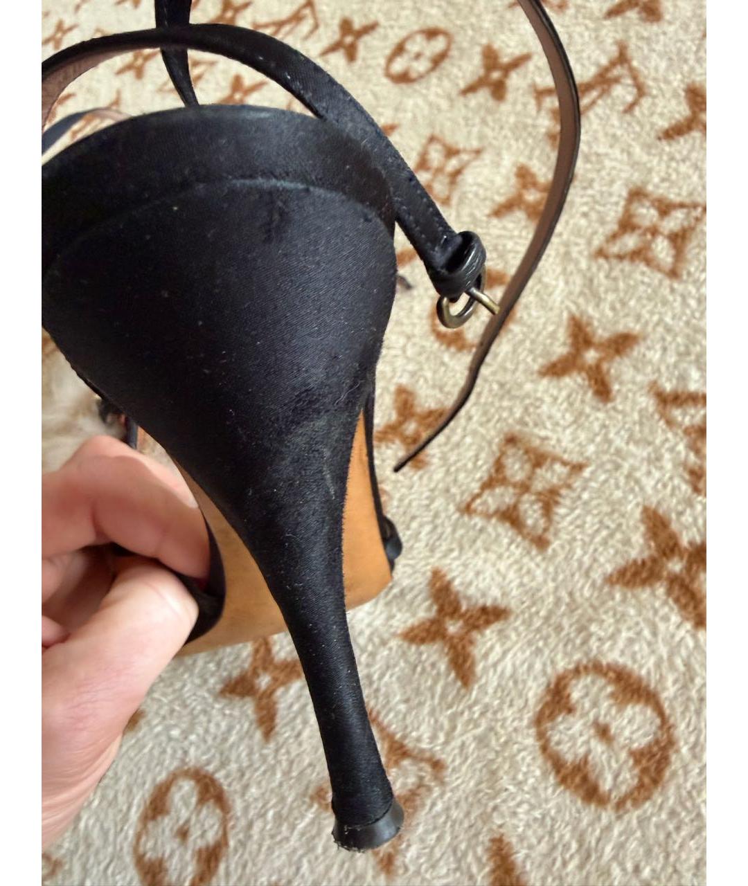 LOVE MOSCHINO Мульти текстильные босоножки, фото 6