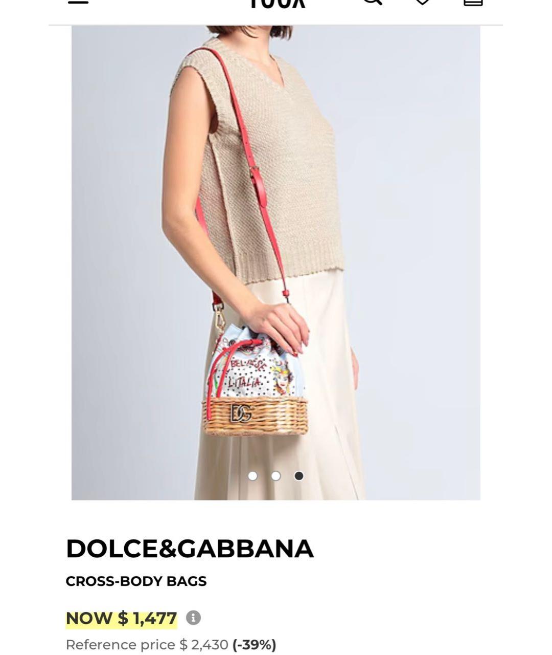 DOLCE&GABBANA Розовая сумка через плечо, фото 7