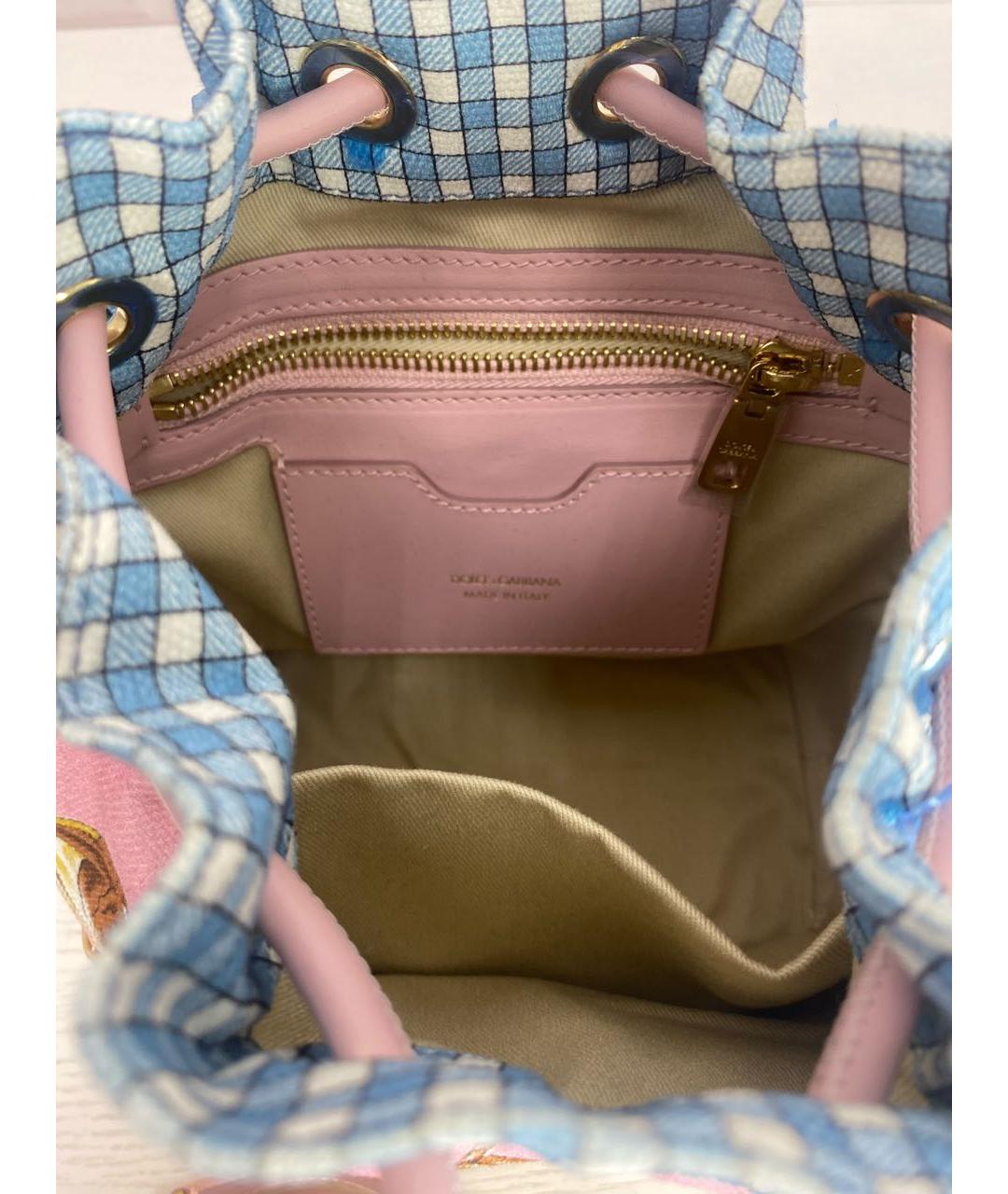 DOLCE&GABBANA Розовая сумка через плечо, фото 3