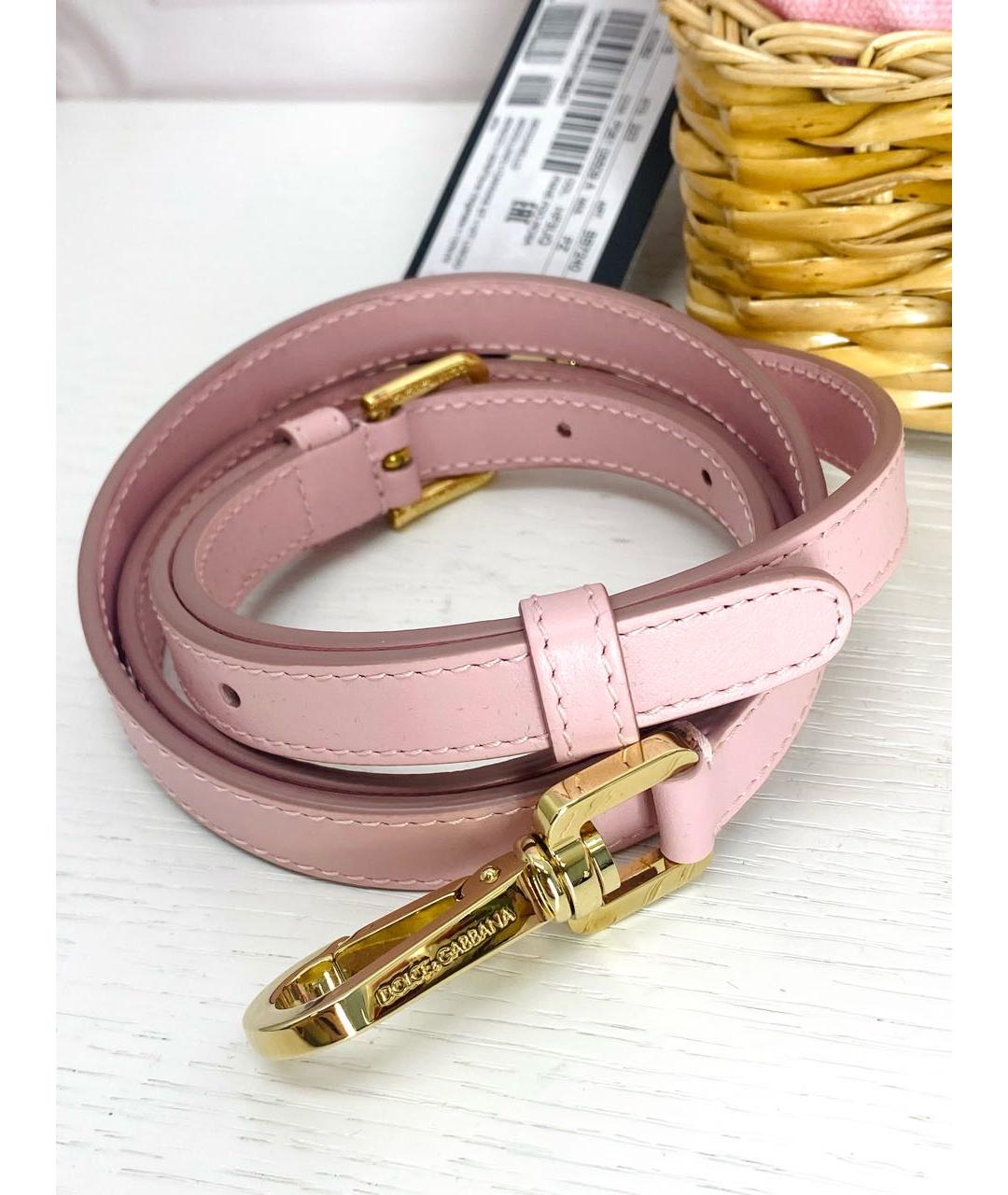 DOLCE&GABBANA Розовая сумка через плечо, фото 6