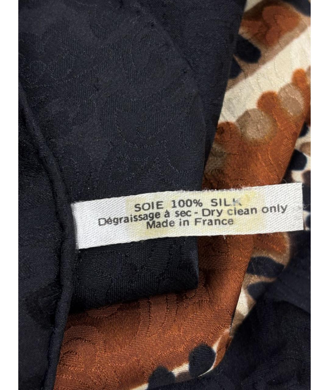 SAINT LAURENT Мульти шелковый платок, фото 4