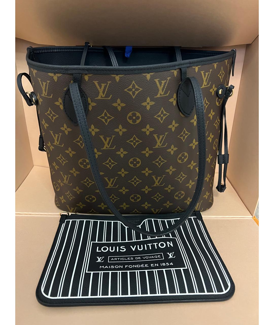 LOUIS VUITTON Черная сумка тоут, фото 6