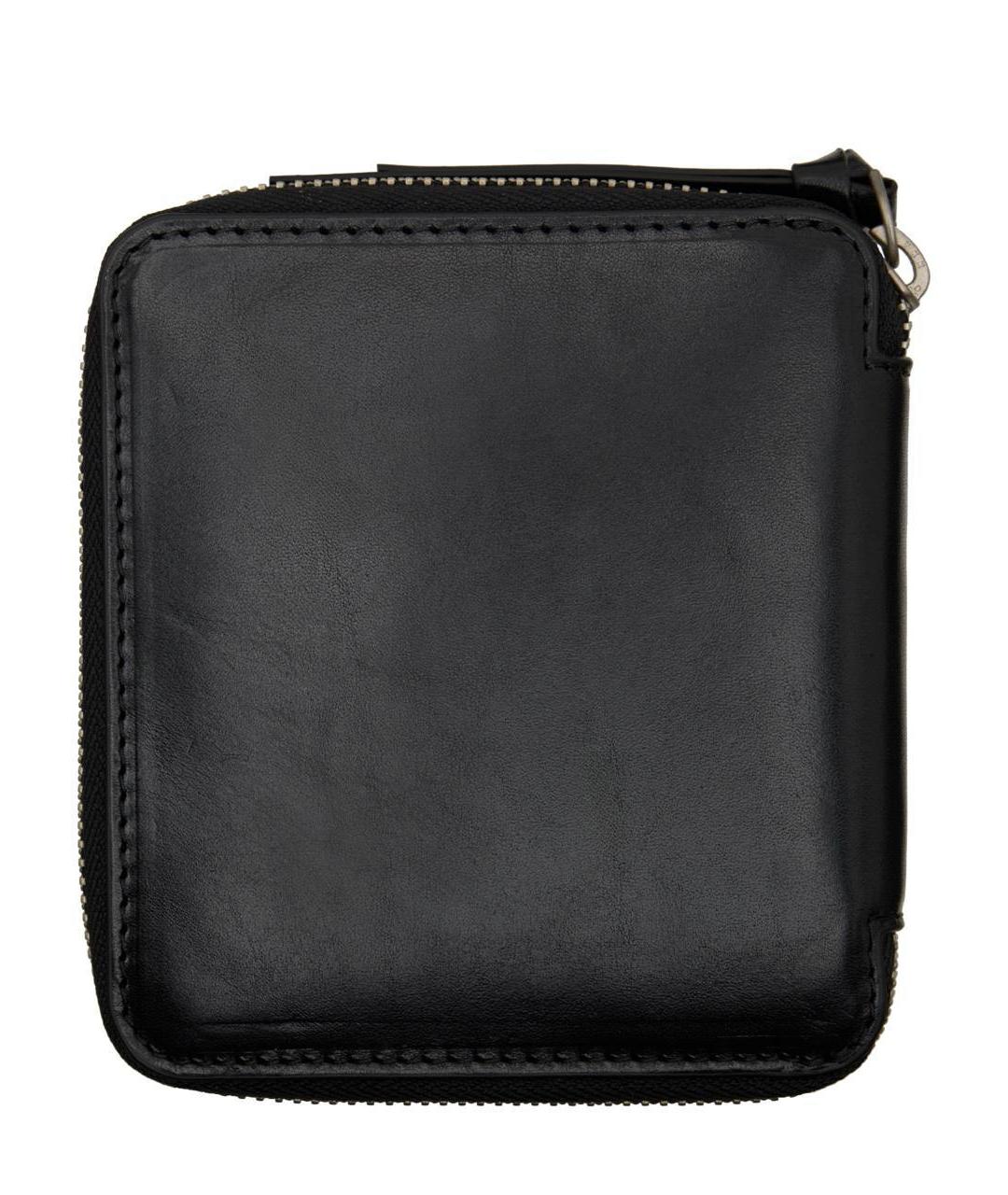 DRIES VAN NOTEN Черный кожаный кошелек, фото 7