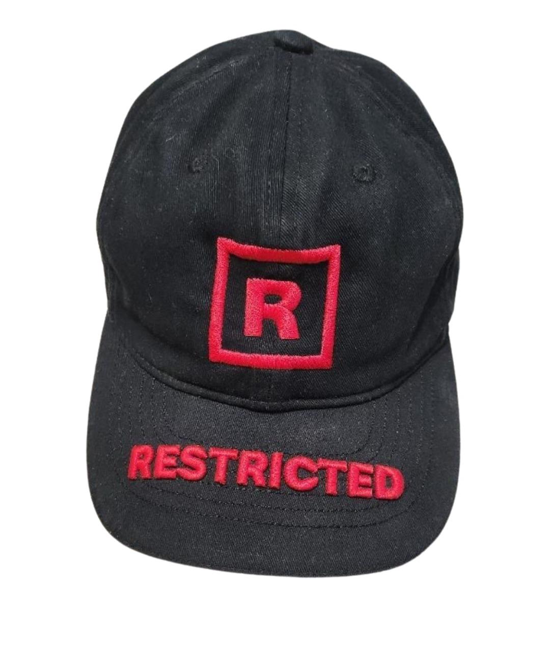 VETEMENTS Черная хлопковая кепка/бейсболка, фото 1