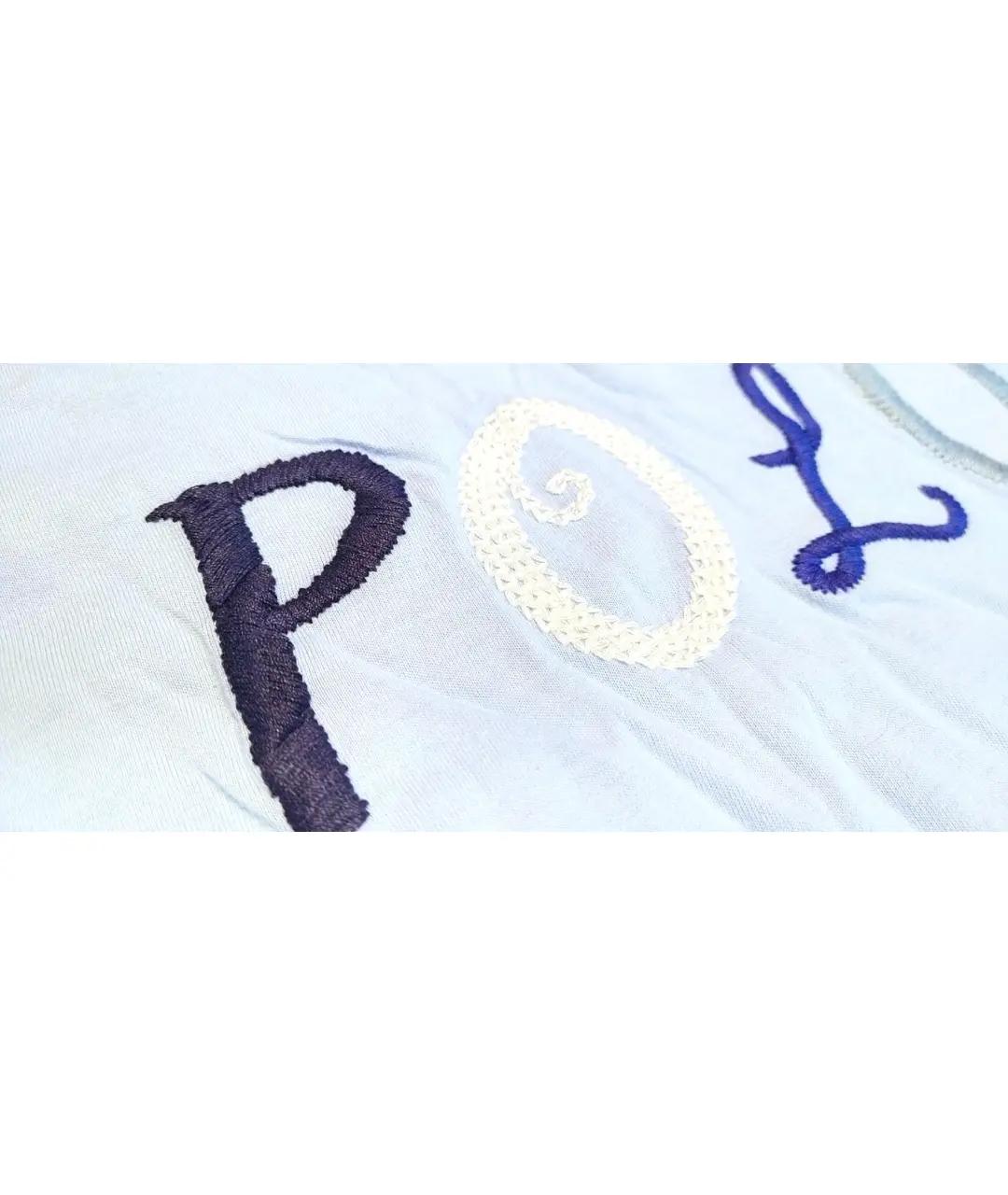 POLO RALPH LAUREN Голубой хлопковый детская футболка / топ, фото 8