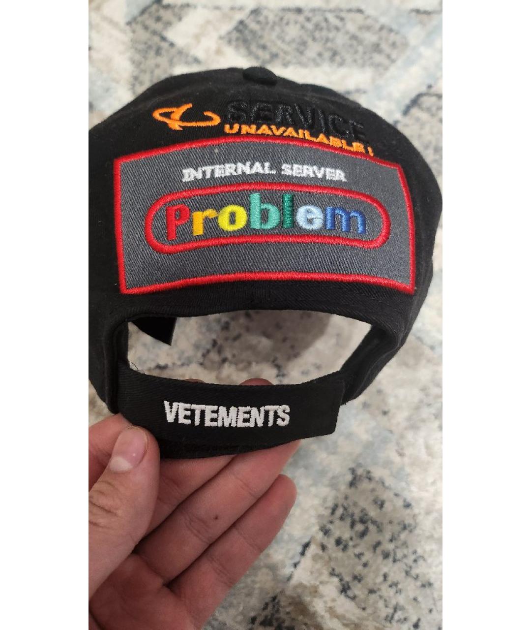 VETEMENTS Мульти хлопковая кепка/бейсболка, фото 5