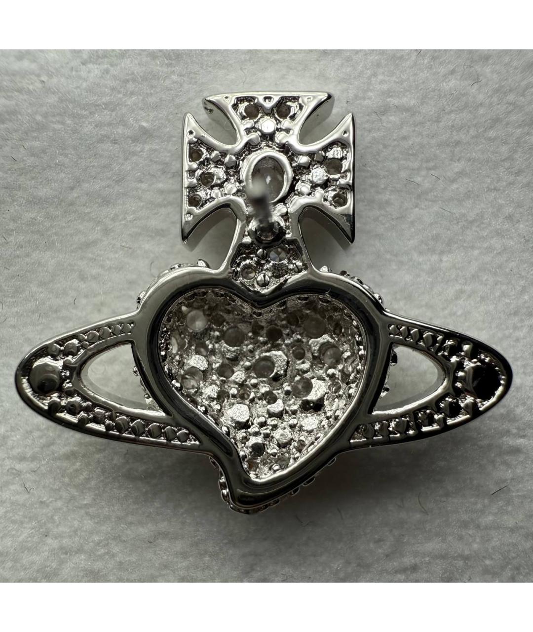 VIVIENNE WESTWOOD Серебряные латунные серьги, фото 6