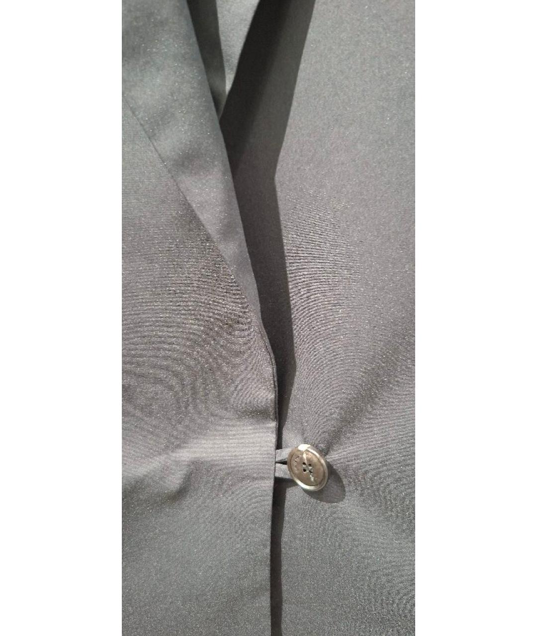 LIVIANA CONTI Черный хлопко-эластановый костюм с брюками, фото 7