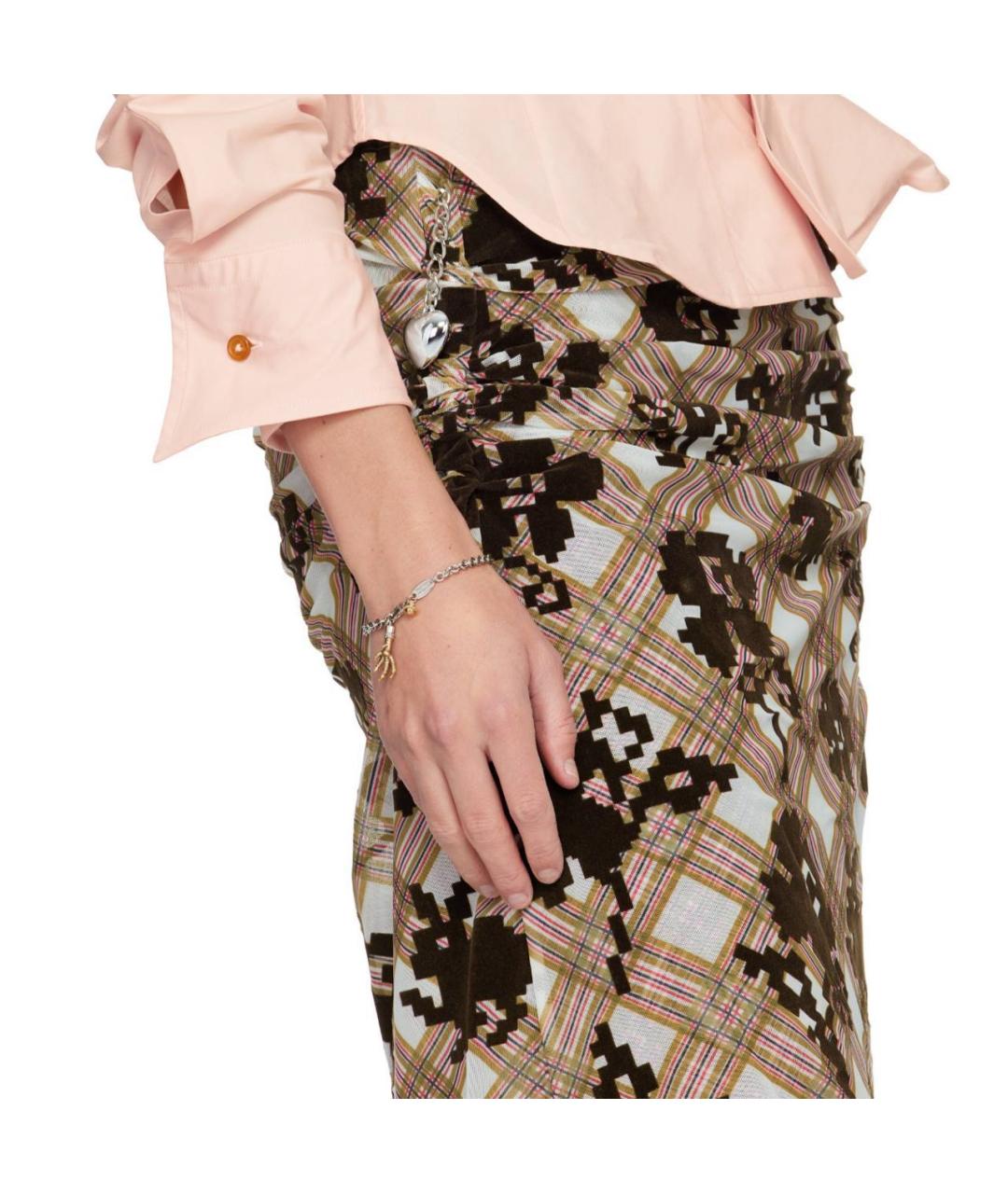 VIVIENNE WESTWOOD Серебрянный латунный браслет, фото 5