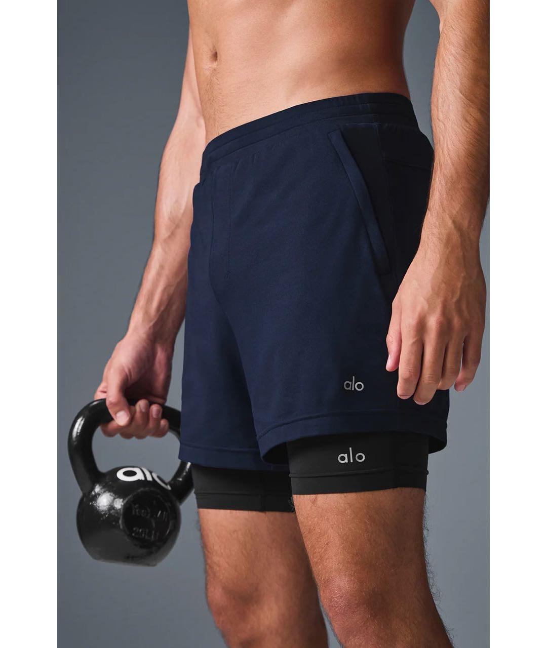 ALO YOGA Темно-синий спортивный костюм, фото 5