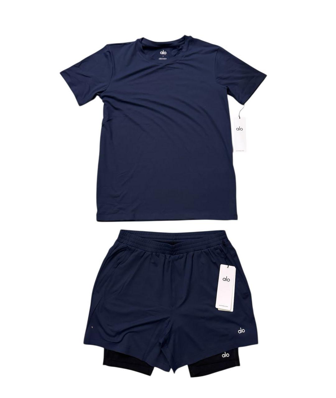 ALO YOGA Темно-синий спортивный костюм, фото 1