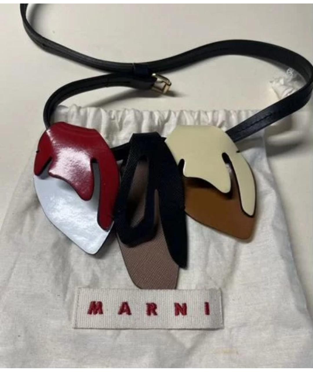MARNI Мульти кожаное колье, фото 5