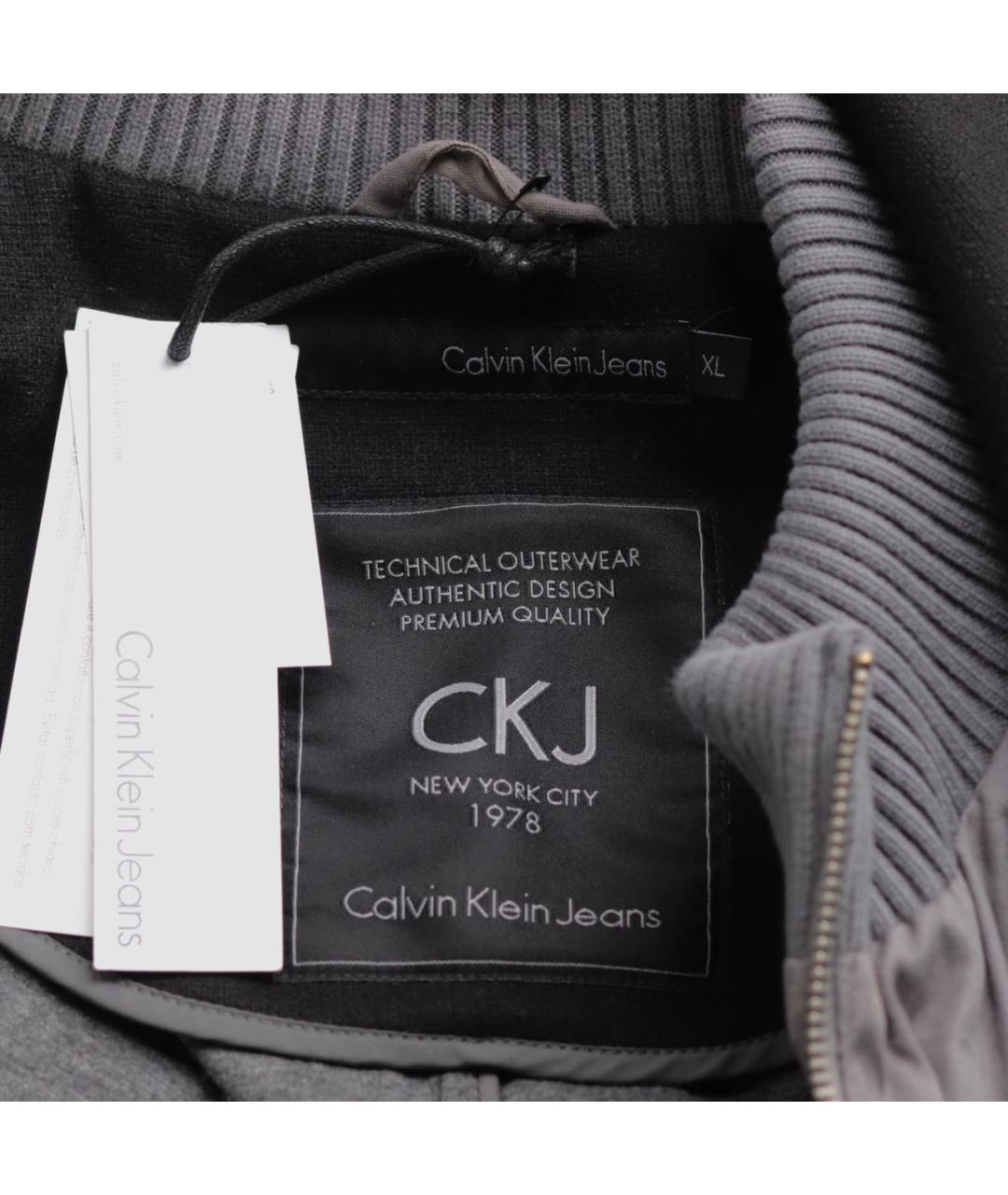 CALVIN KLEIN Черное пальто, фото 3