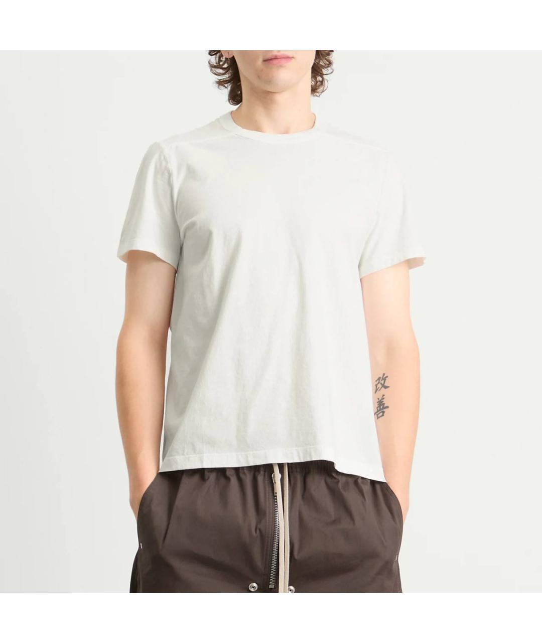 RICK OWENS Серая футболка, фото 2