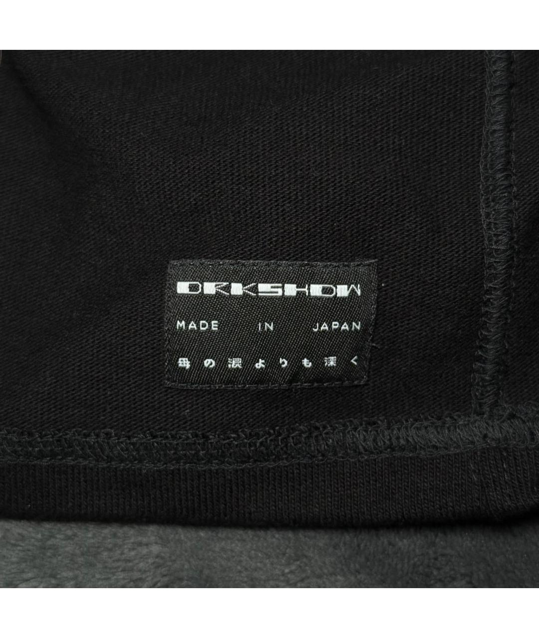 RICK OWENS DRKSHDW Черная хлопковая футболка, фото 7