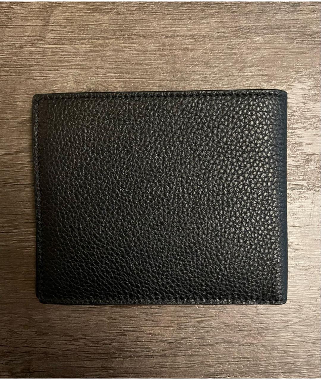 TOM FORD Черный кожаный кошелек, фото 2