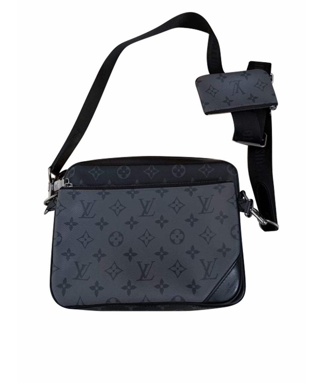 LOUIS VUITTON Черная сумка на плечо, фото 1