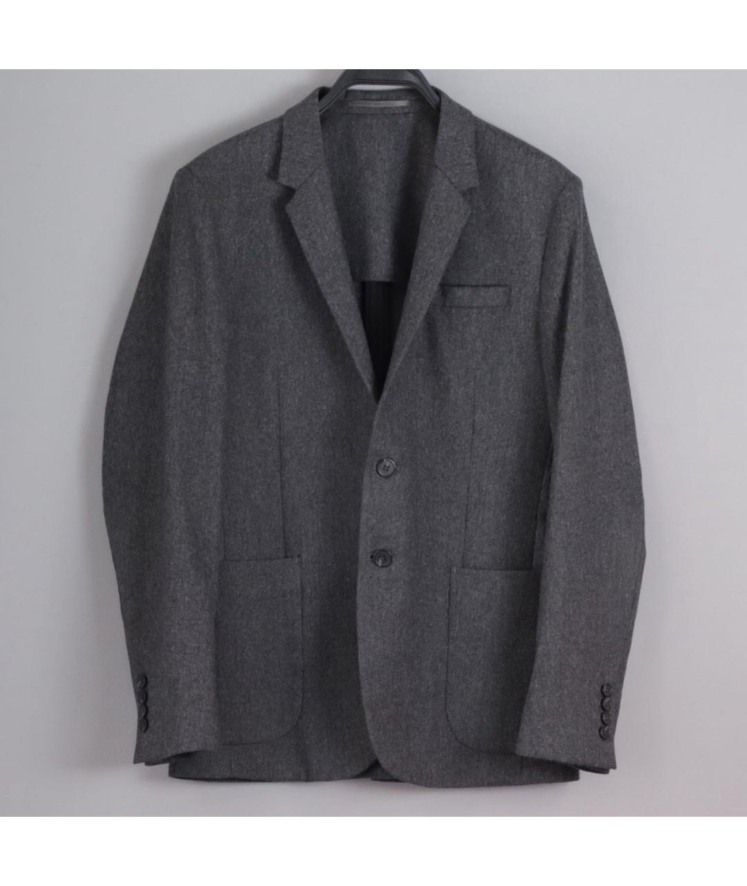 COS Серый шерстяной пиджак, фото 7