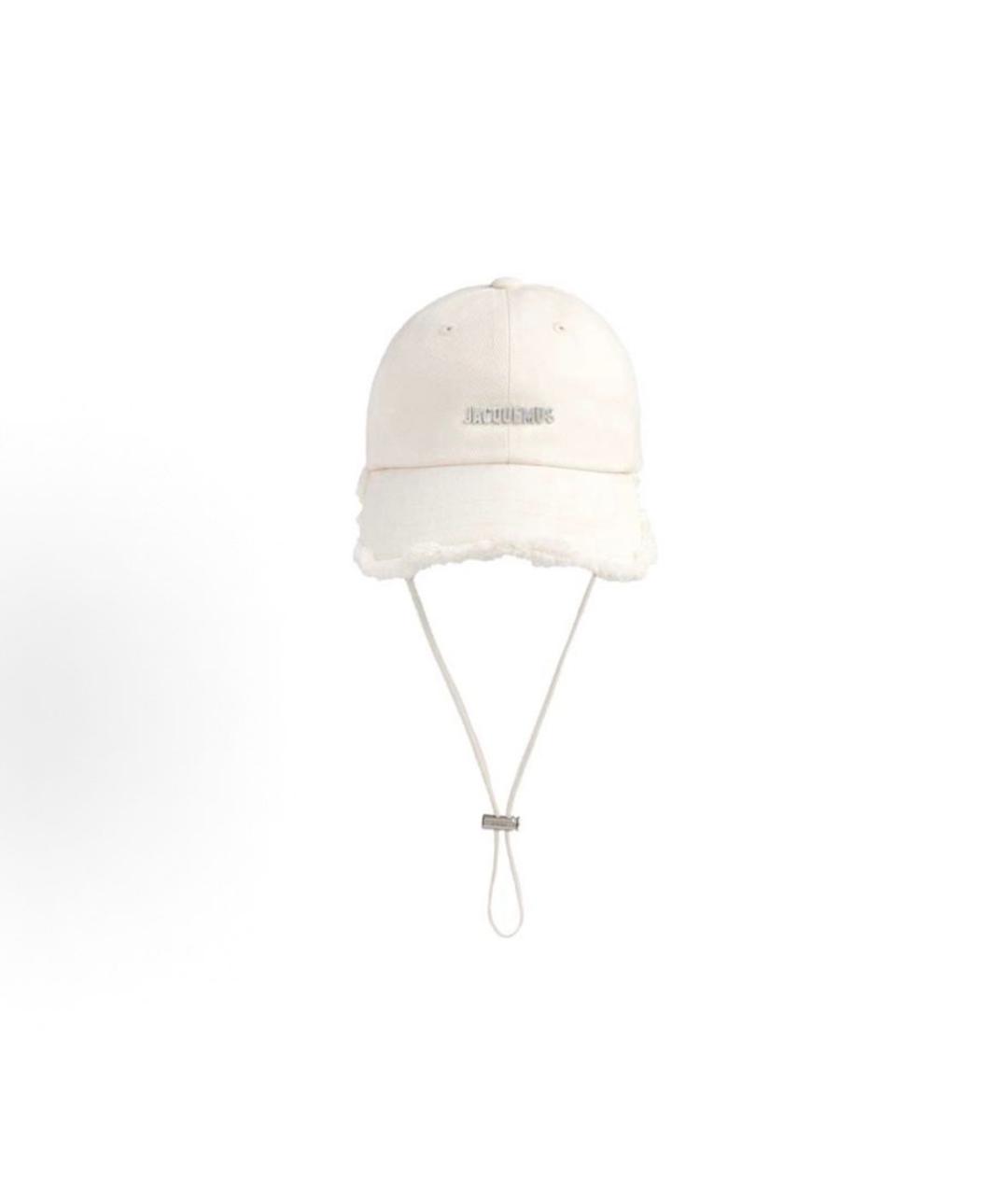 JACQUEMUS Бежевая кепка, фото 2