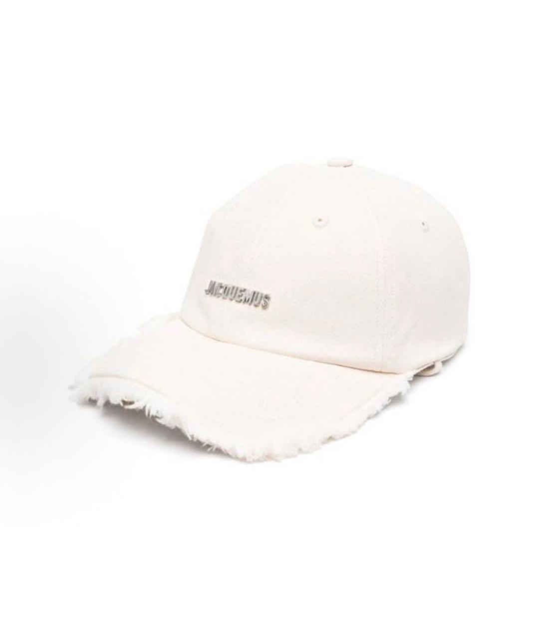 JACQUEMUS Бежевая кепка, фото 5