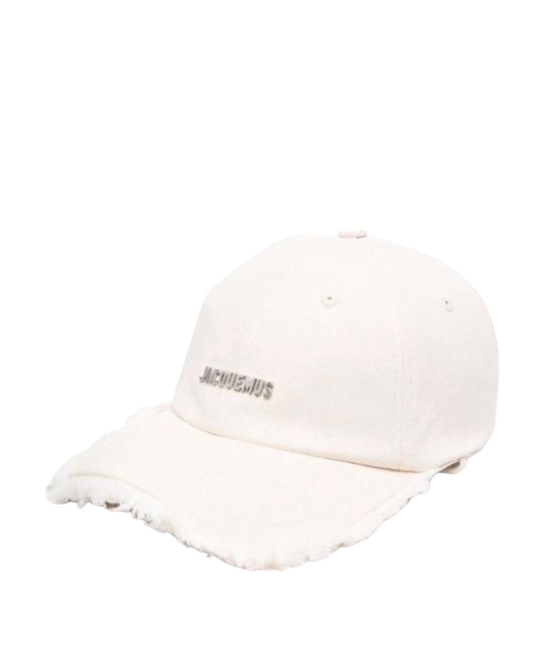 JACQUEMUS Бежевая кепка, фото 1