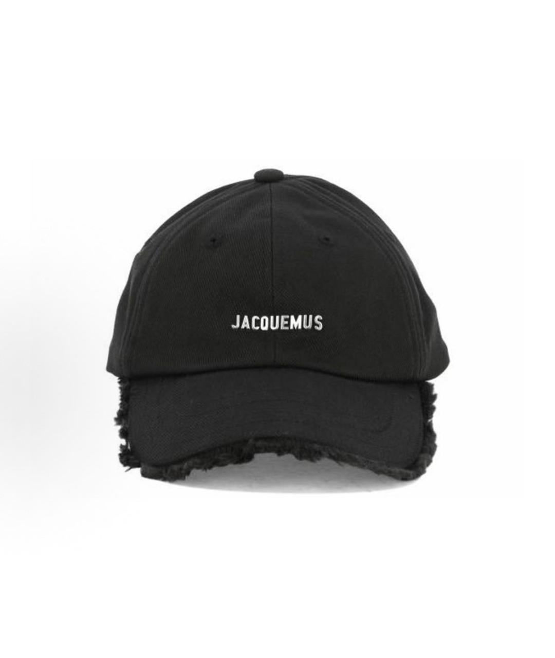 JACQUEMUS Черная кепка, фото 4