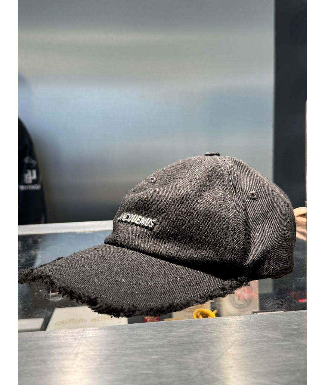 JACQUEMUS Черная кепка, фото 3