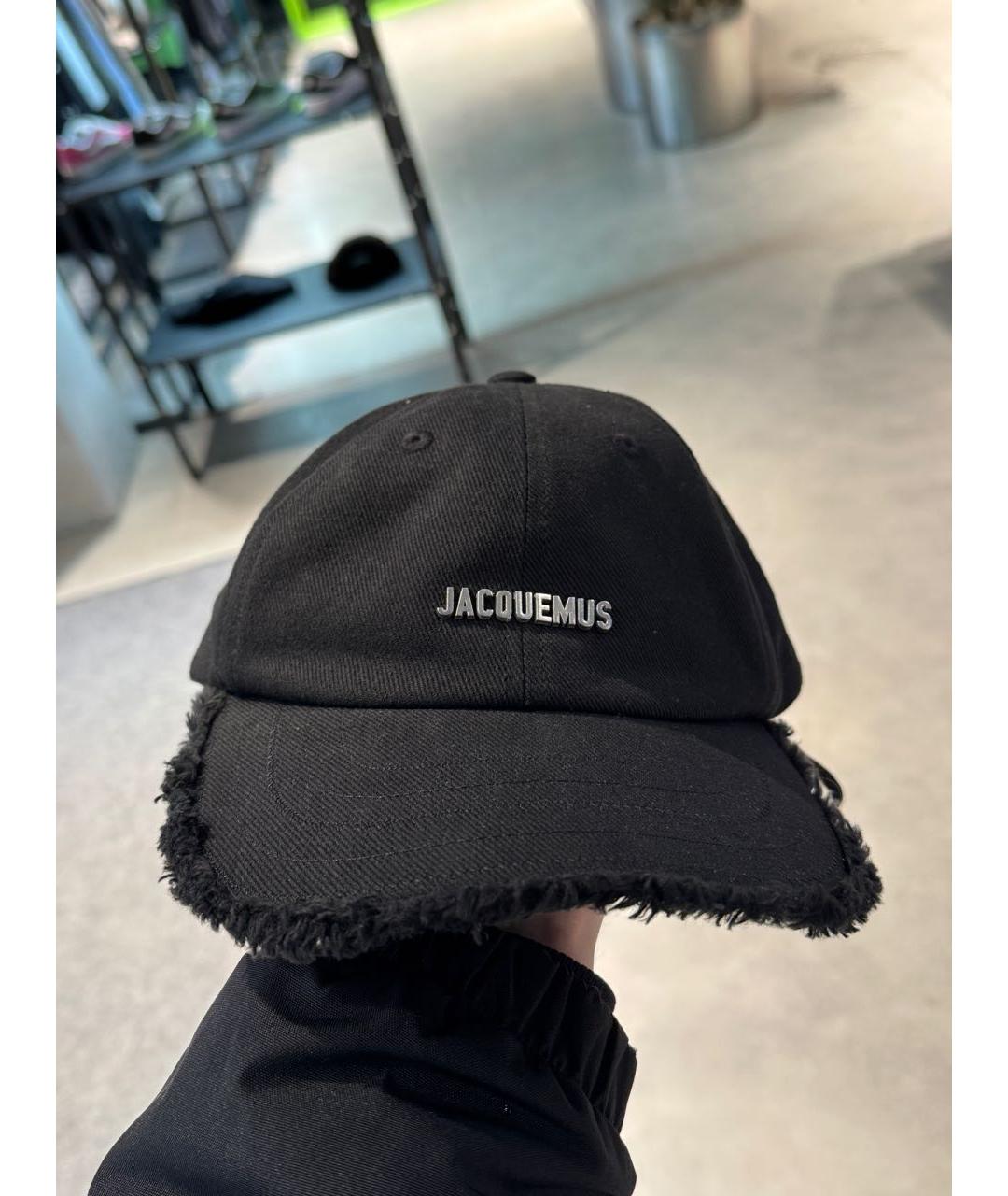 JACQUEMUS Черная кепка, фото 2