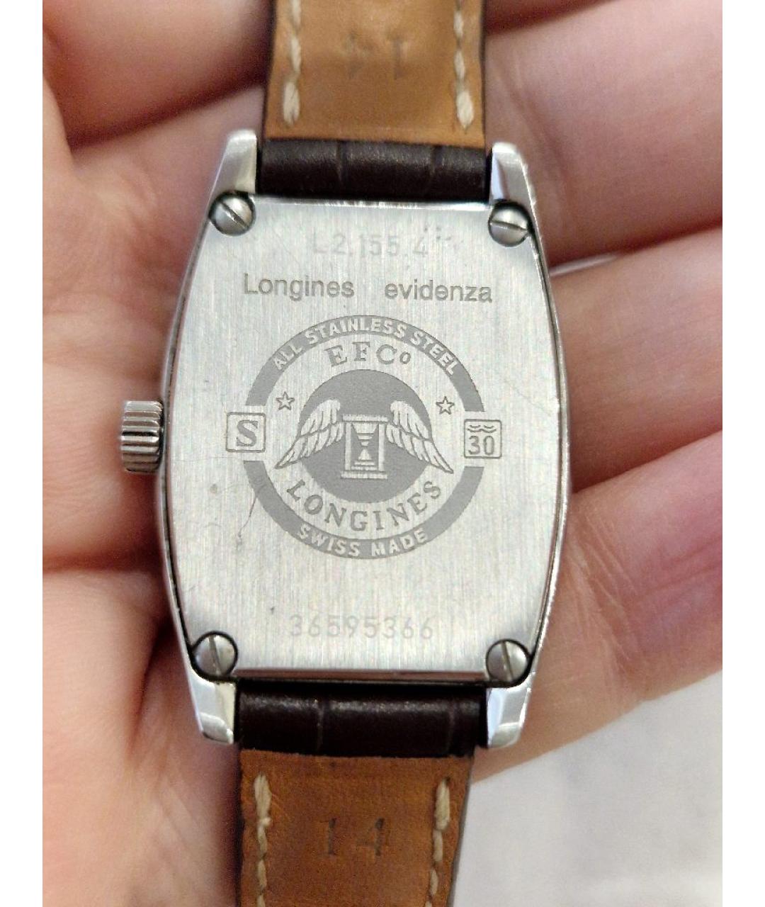 LONGINES Серебряные стальные часы, фото 2