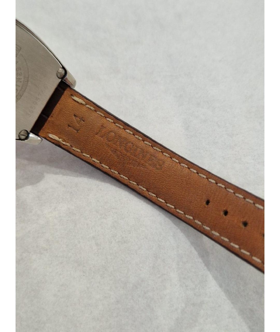 LONGINES Серебряные стальные часы, фото 3