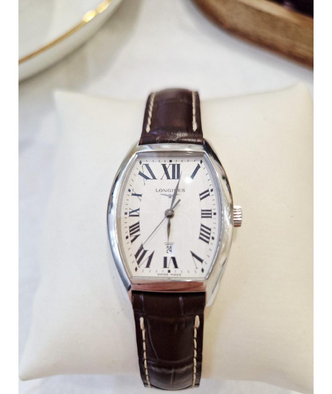 LONGINES Серебряные стальные часы, фото 10