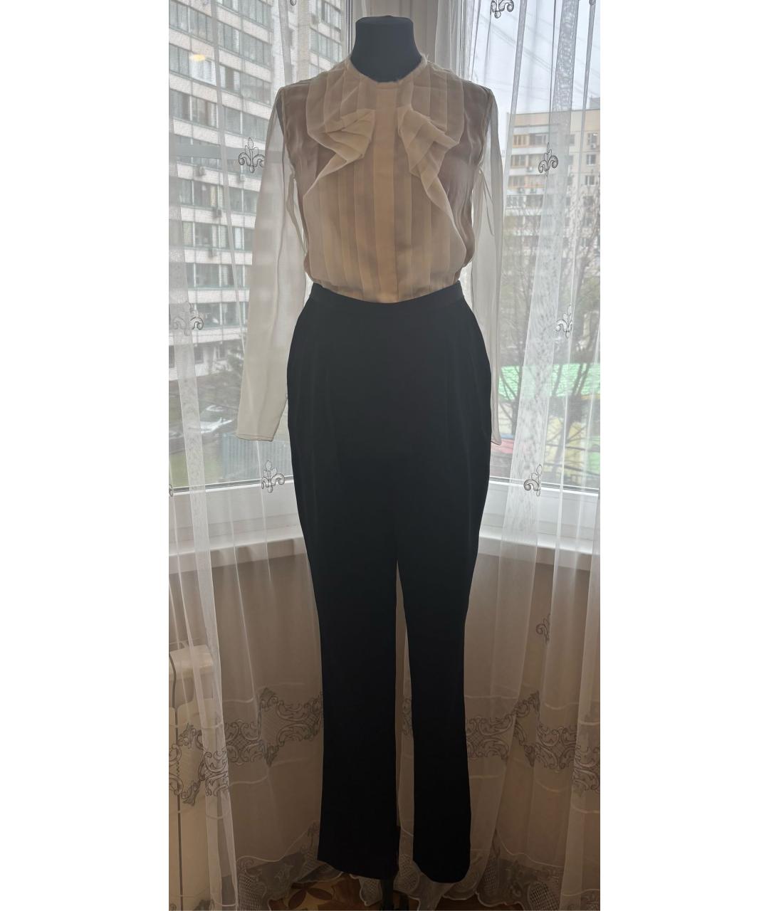 LANVIN Бежевый шелковый комбинезон, фото 2