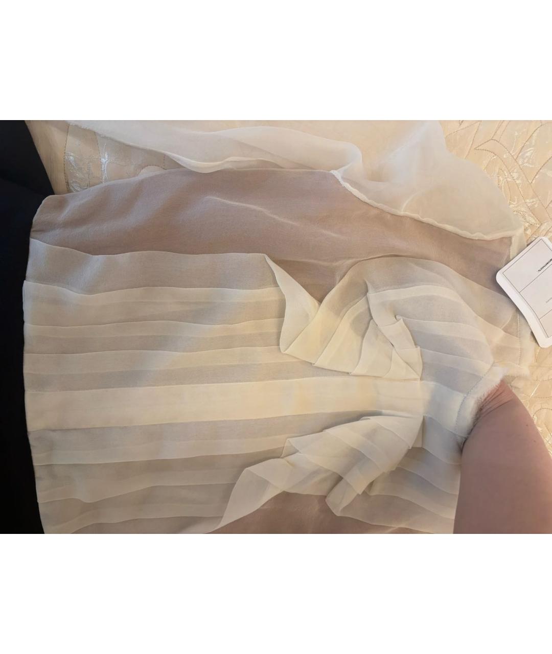 LANVIN Бежевый шелковый комбинезон, фото 8