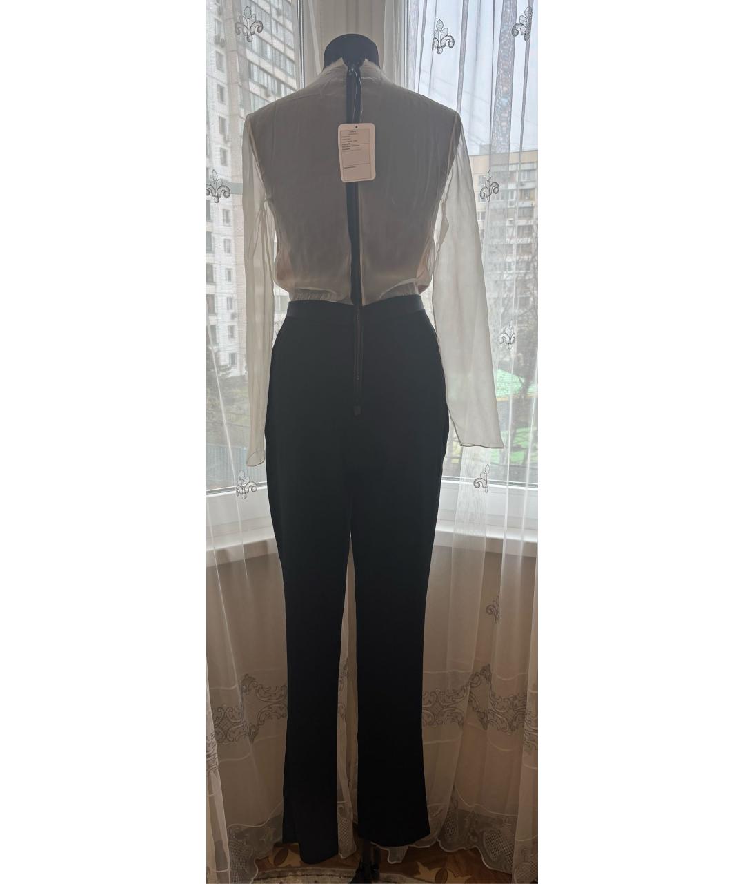 LANVIN Бежевый шелковый комбинезон, фото 3