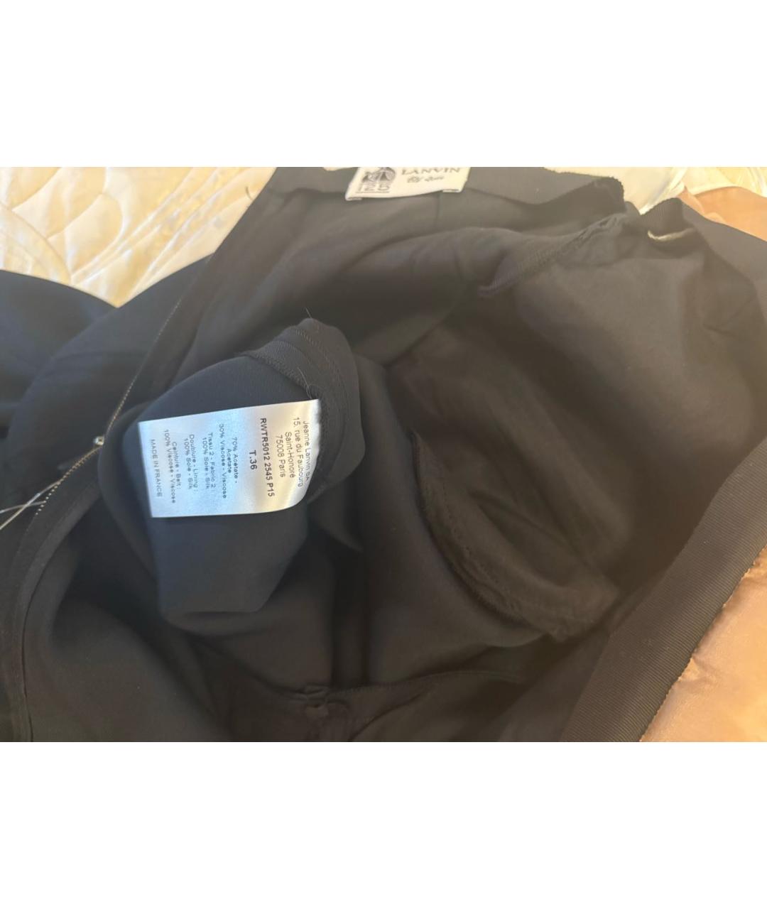 LANVIN Бежевый шелковый комбинезон, фото 6