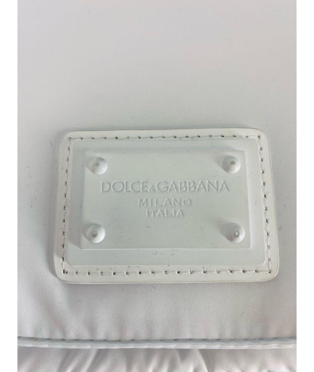 DOLCE&GABBANA Белая сумка через плечо, фото 6