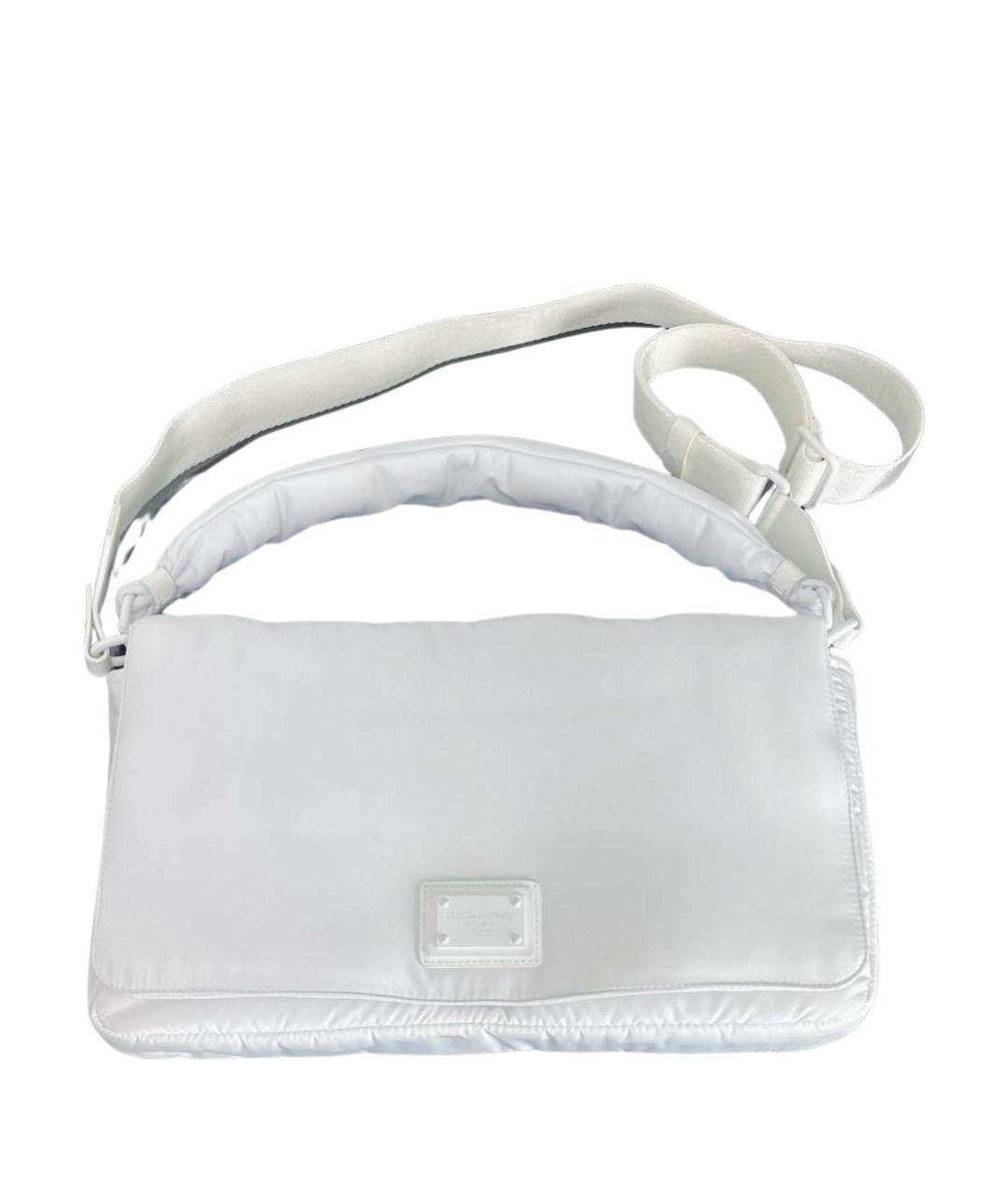 DOLCE&GABBANA Белая сумка через плечо, фото 1