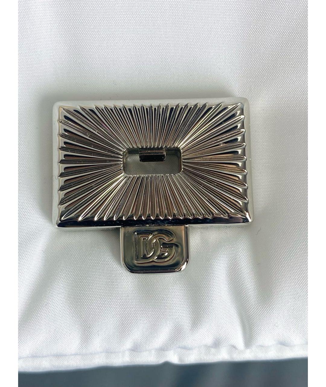 DOLCE&GABBANA Белая сумка через плечо, фото 4