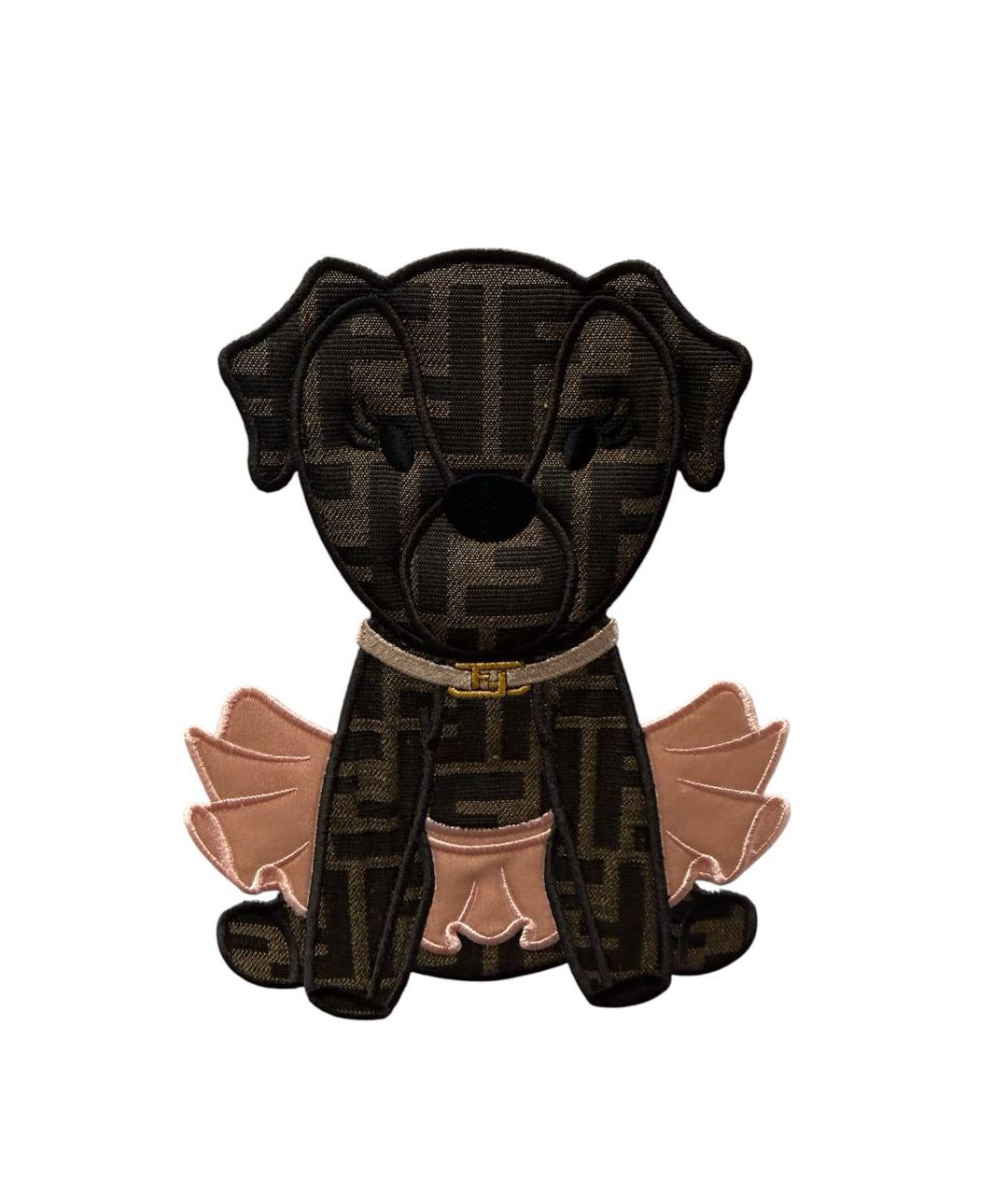 FENDI Белая хлопковая футболка, фото 3