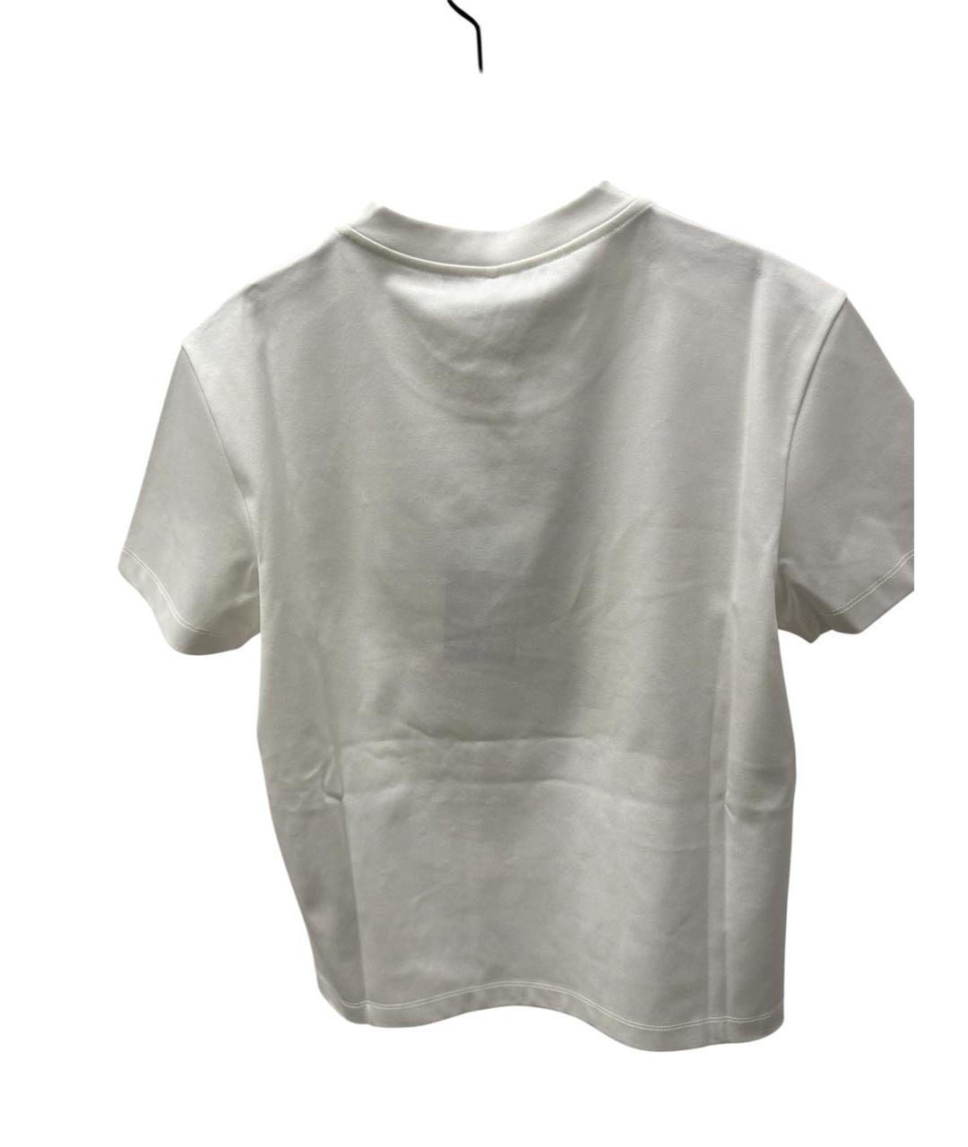 FENDI Белая хлопковая футболка, фото 2